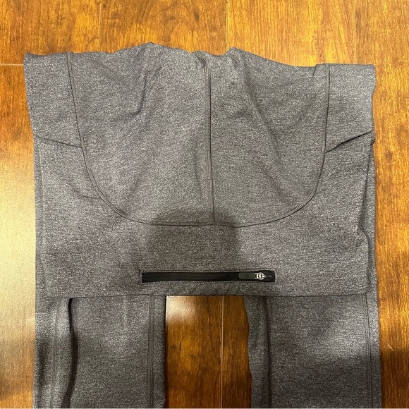 Lululemon Speed Up Tight Size 6 Heathered Black Leggings - Picture 8 of 10